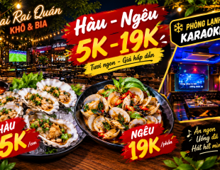 Tại Sao Phải Đến Lai Rai Quán Phạm Văn Đồng Gò Vấp? Hàu 5k, Nghêu 19k, Phòng Lạnh &amp; Karaoke Miễn Phí!