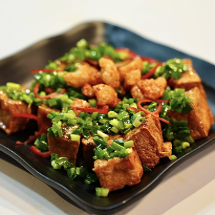 Đậu hủ tẩm hành